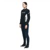 Dainese AIR FRAME 3 TEX dámská letní textilní bunda černá/bílá vel.44